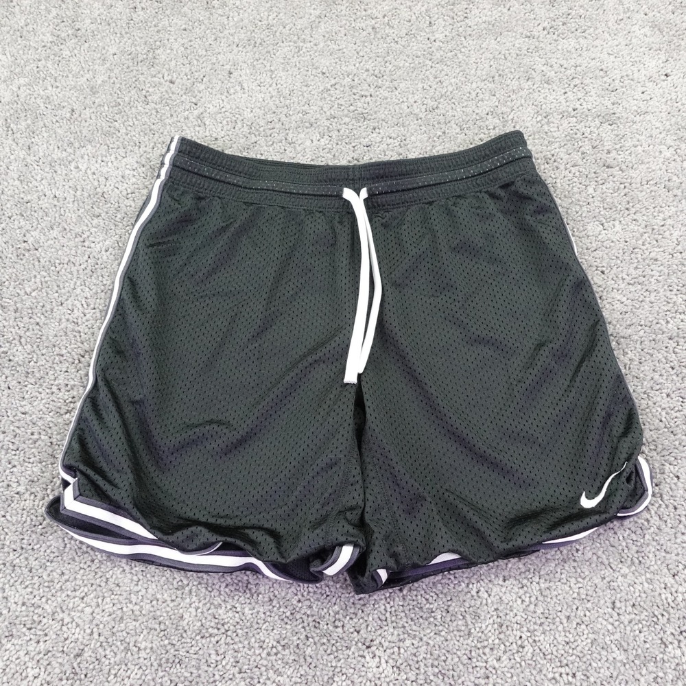 Nike Basketball Shorts Mens Small Black Dri Fit Mesh Athletic Gym Workout